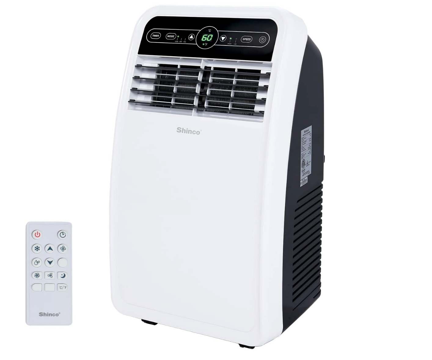 Portable Air Conditioner with 12,000 BTU Cooling, Dehumidifier & Fan Modes – Remote Control & LED Display